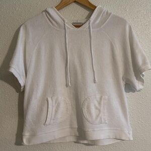 Vintage Newport News Short Sleeve Terrycloth Hoodie